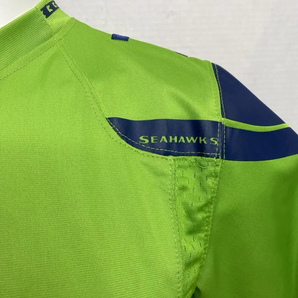 Nike NFL Seattle Seahawks Jersey Youth XL Green Color Rush Russell Wilson